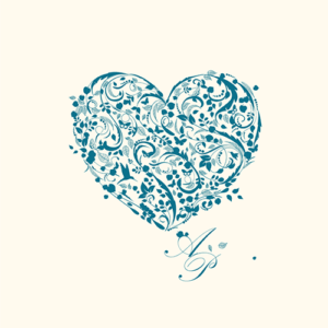 Faire-part "Coeur" (×10)