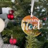 Boule de Noël personnalisée