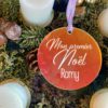 Boule de Noël personnalisée