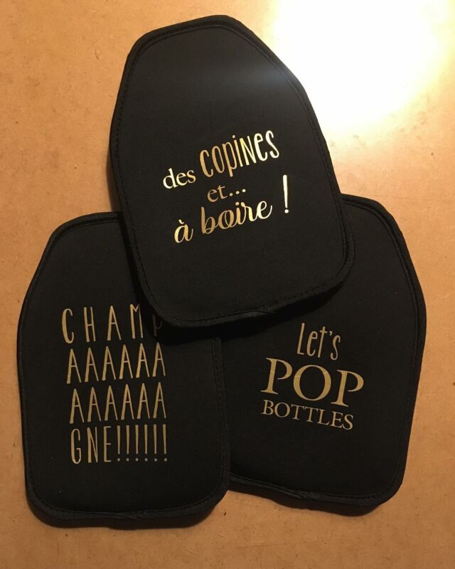 IT’S FRIDAY ✨

Pochettes rafraîchissantes personnalisées selon vos envies!!!

#cadeau #personnalisation #bouteillepersonnalisée #apero #entreamis #champagne #friday