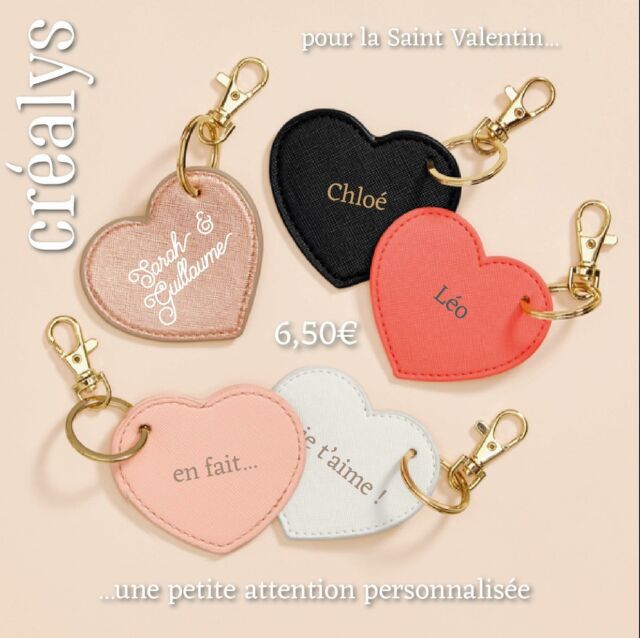 A offrir à sa moitié, portes clés à l’occasion de la saint Valentin personnalisé avec le prénom ou le mot de votre choix 💕

#porteclé #amour #coeur #personnalisation #half #couplegoals #design #love #jetaime #prenom #creative #creation #crealys