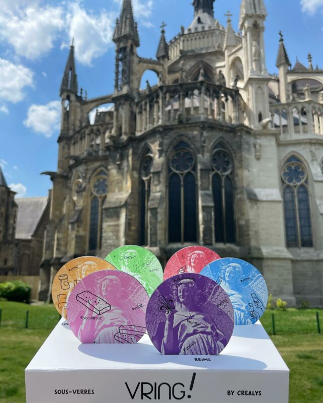 Pour donner de la couleur à tes apéros cet été, les sous-verres anges sont dispos à la boutique 👼🏼 

Le lot de 6 dessous de verre : 18€ 

#reims #verre #sousverre #couleurs #creative #ange #apero #cathedral #champagne #créalys